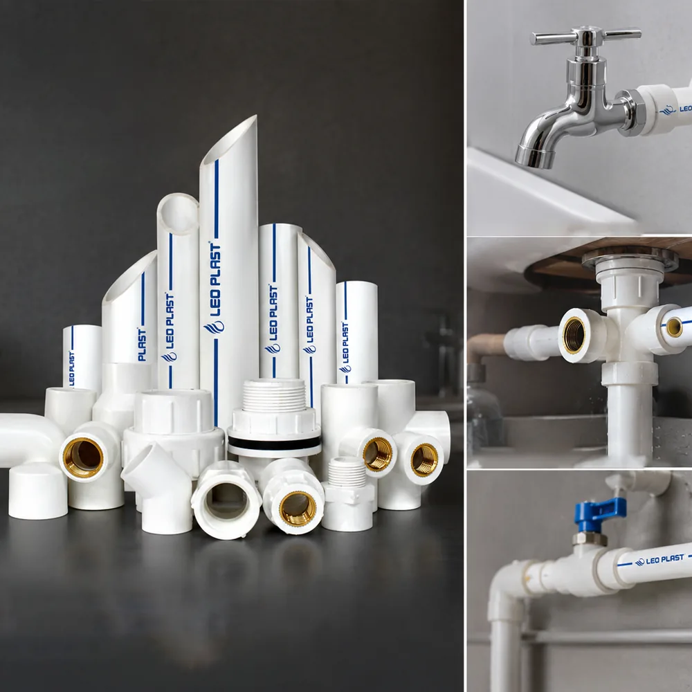 uPVC plumbing systems — modern kitchen application